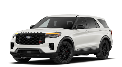 2027 Ford Explorer ST 4WD w/ ST Sinister Pkg. Pan Vista Rood & 3rd Row