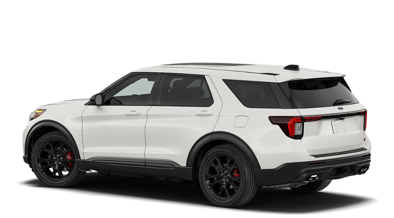 2027 Ford Explorer ST 4WD w/ ST Sinister Pkg. Pan Vista Rood & 3rd Row
