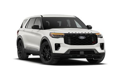2027 Ford Explorer ST 4WD w/ ST Sinister Pkg. Pan Vista Rood & 3rd Row
