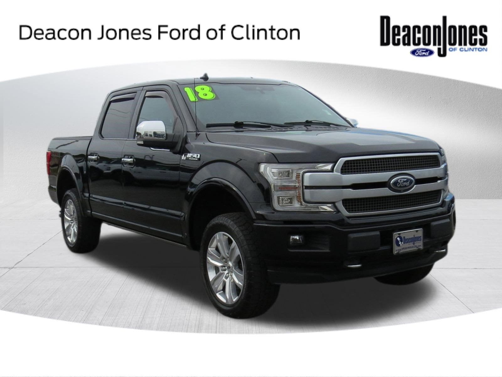 2018 Ford F-150 Platinum 4WD SuperCrew w/Nav & Panoramic Sunroof