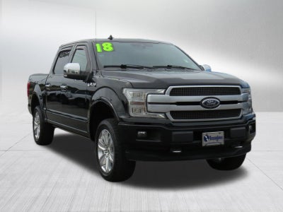 2018 Ford F-150 Platinum 4WD SuperCrew w/Nav & Panoramic Sunroof