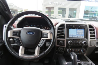 2018 Ford F-150 Platinum 4WD SuperCrew w/Nav & Panoramic Sunroof