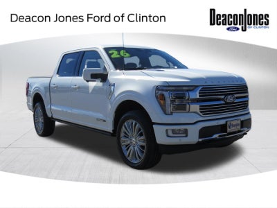 2026 Ford F-150 Platinum 4WD SuperCrew w/ Twin Panel Sunroof