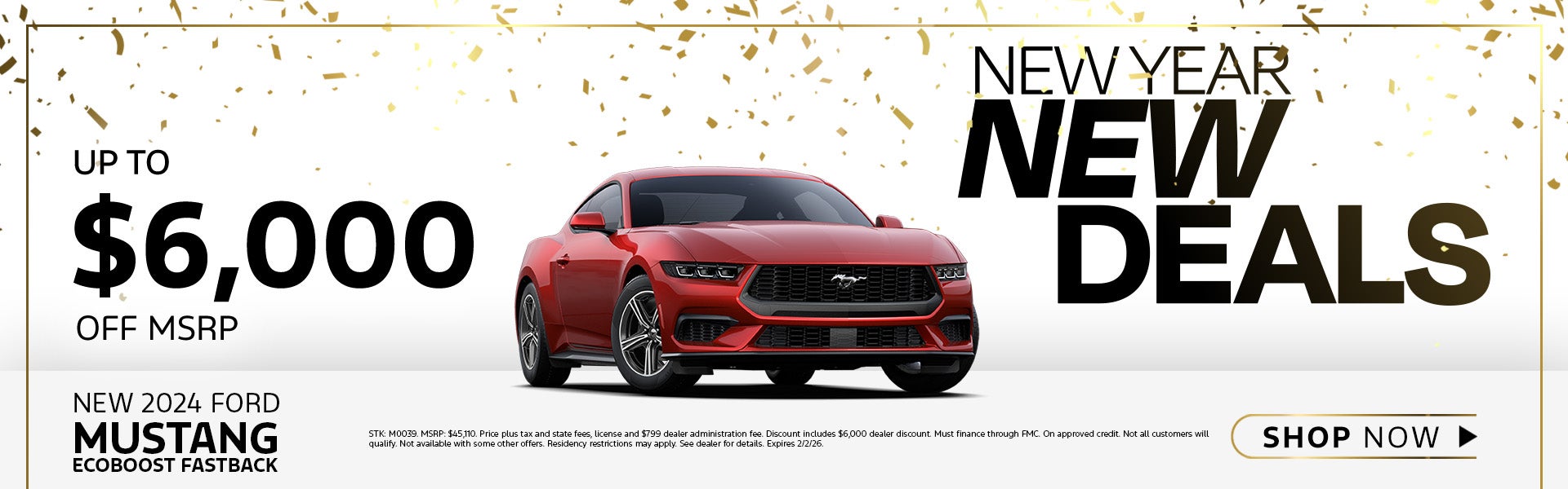 New 2024 Ford Mustang Ecoboost