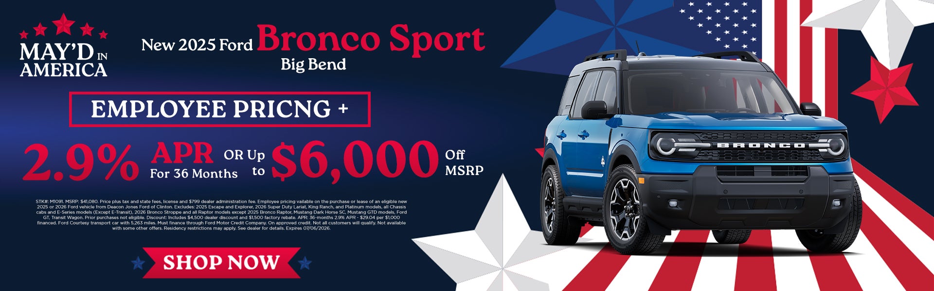 New 2025 Ford Bronco Sport
