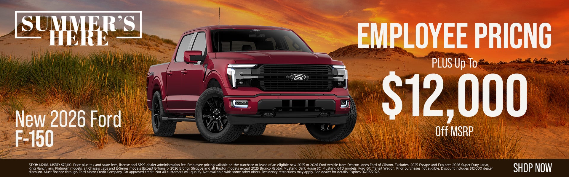 New 2026 Ford F-150