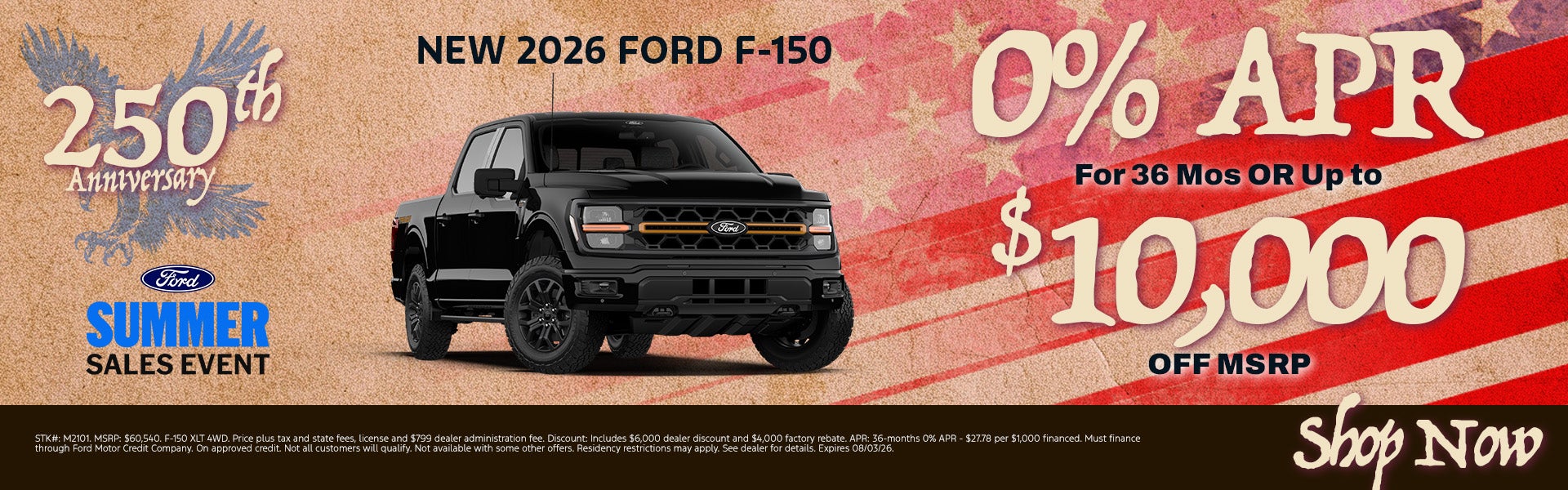 New 2026 Ford F-150 