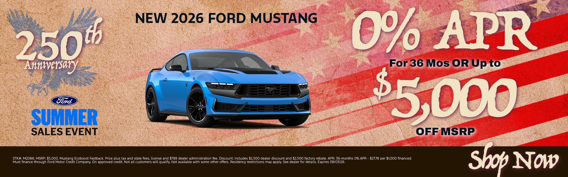New 2026 Ford Mustang