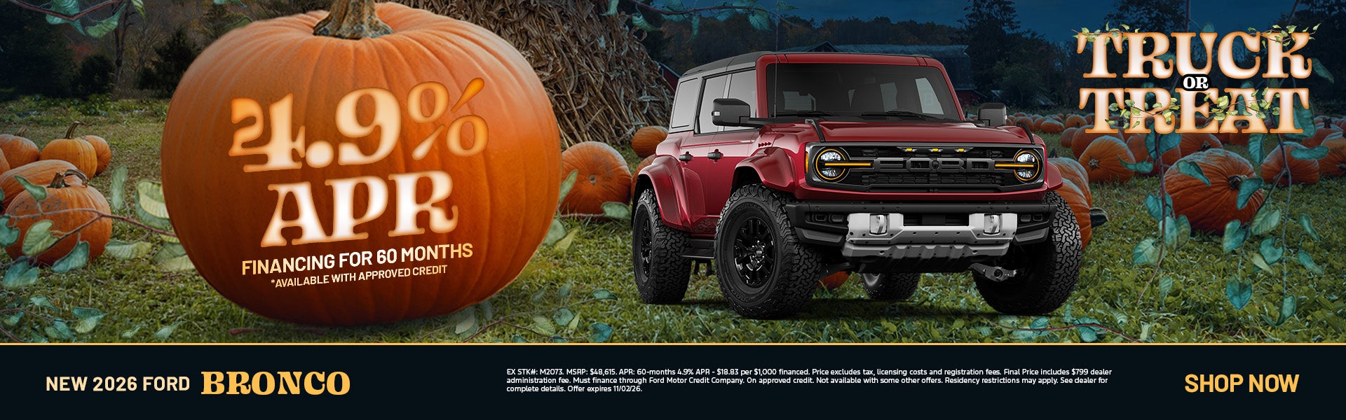 New 2026 Ford Bronco 