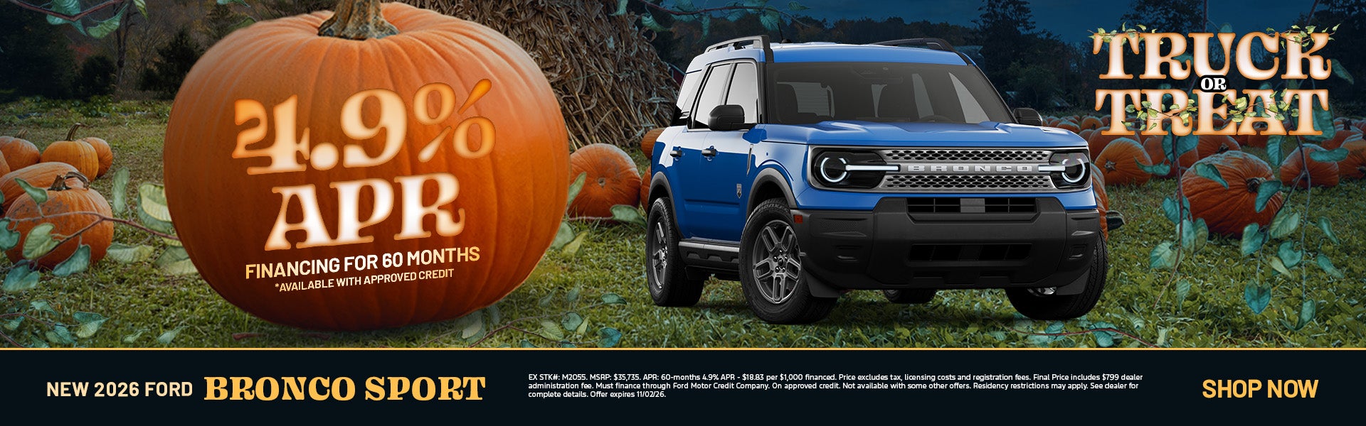 New 2026 Ford Bronco Sport